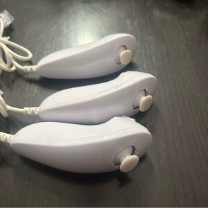 Nintendo White Controllers